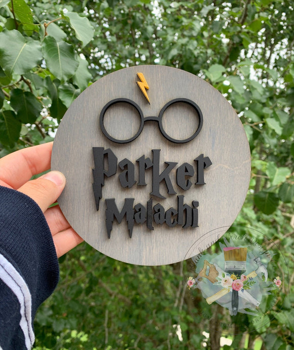 Harry Potter Baby Name Sign