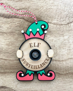 Elf Surveillance Ornament